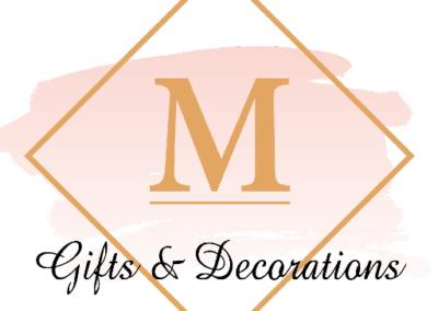 M, Gifts and Decorations